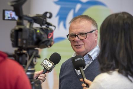 Tiskovna konferenca glede projekta dveh polmaratonov "2 državi 1 cilj" 8